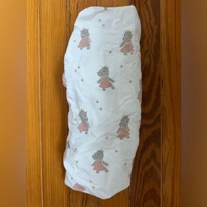 Land of Nod Royal Hippo Crib Sheet